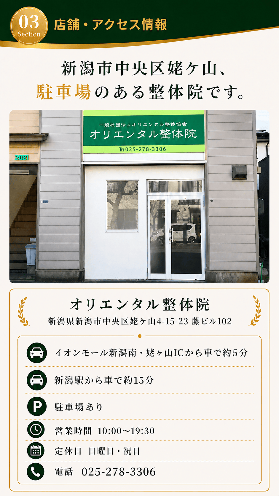 店舗アクセス